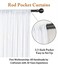 ShinyBeauty White Sequin Backdrop Curtain 2 Panels Seuqin Bakdrop 4X8FT Photo Backdrop for Party Wedding Backdrop 8FT White Glitter Backdrop Curtain for Baby Shower Decoration