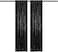 TCBESTO Black Sequin Backdrop Curtains Glitter Drapes 2FTx8FT 2 Panels for Wedding Birthday Party Decorations Bridal Baby Shower Party Supplies Sparkly Photography Background