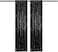 TCBESTO Black Sequin Backdrop Curtains Glitter Drapes 2FTx8FT 2 Panels for Wedding Birthday Party Decorations Bridal Baby Shower Party Supplies Sparkly Photography Background