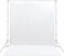 LIVUCEE White Backdrop 6x8ft Professional Photography Backdrop for Photoshoots Studio Portraits WrinkleFree Opaque Machine Washable Polyester NonFading Reusable for Photo Background