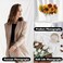 LIVUCEE White Backdrop 6x8ft Professional Photography Backdrop for Photoshoots Studio Portraits WrinkleFree Opaque Machine Washable Polyester NonFading Reusable for Photo Background