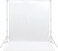 LIVUCEE White Backdrop 6x8ft Professional Photography Backdrop for Photoshoots Studio Portraits WrinkleFree Opaque Machine Washable Polyester NonFading Reusable for Photo Background