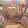 ZUOVAOV Shimmer Wall Backdrop Panels 24 Square Panels DIY Backdrop for Birthday Wedding Bachelor Party Halloween Christmas and Other Events Rose Gold