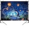 OUYIDA 7X5FT Halloween Theme Forest Scary Scene Pumpkin Pictorial Cloth Photography Background ComputerPrinted Vinyl Backdrop Photo Studio Prop TP272