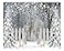 Funnytree 10x8FT Winter Photography Backdrop Glitter Snowy Forest Pine Tree Background Let It Snow Christmas Xmas Holiday Party Decor Banner Portrait Studio Booth Photobooth Props