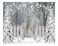 Funnytree 10x8FT Winter Photography Backdrop Glitter Snowy Forest Pine Tree Background Let It Snow Christmas Xmas Holiday Party Decor Banner Portrait Studio Booth Photobooth Props