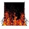 LYLYCTY Raging Dancing Fire Photography Background Photo Studio Props Vinyl5x7ft