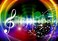 FHZON 7x5ft Rainbow Music Backdrop Music Notation Photography Background Theme Party Wallpaper Photo Booth Prop BJYYFH18