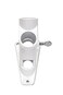 Valley Forge Flag 2 Position 1 White Powder Coated Aluminum Flag Pole Bracket 2 Pack
