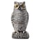 OFFO Owl Statue Plastic Owls Scarecrow for Halloween Decorations Outdoor Garden Yard Pool Decoration 83 in Height Brown