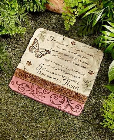 SB Goods I Thought of You Stone Decorative Memorial Stone for Your Yard ne k