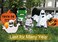 GameXcel 10PCS Yard Signs Halloween Props Pumpkin Ghost Monster Stakes for Decorations Outdoor Lawn Decor