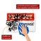 SmartSign 12 x 18 inch Keep Out Armed Response To Alarm Metal Sign 63 mil Laminated Rustproof Aluminum Red Black and White