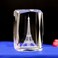 BOOFIRE Eiffel Tower 3D Crystal Souvenirs Decorative Paris Landmarks Decorative Ornaments Gift SetFrance Travel Gift Set
