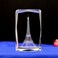 BOOFIRE Eiffel Tower 3D Crystal Souvenirs Decorative Paris Landmarks Decorative Ornaments Gift SetFrance Travel Gift Set