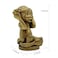 Brass Statu BRABUD Resin Chinese Fengshui Handmade See Hear Speak No Evil Monkey Figurines Home Decorative BS186