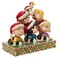 Enesco Peanuts by Jim Shore Holiday Pyramid Stacked with Friendship Figurine 65 Inch Multicolor
