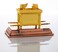 THE JERUSALEM Jerusalem Ark of The Covenant Replica Gold Plated 45 Base