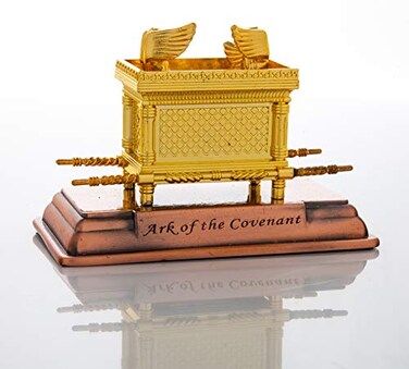 THE JERUSALEM Jerusalem Ark of The Covenant Replica Gold Plated 45 Base