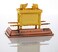 THE JERUSALEM Jerusalem Ark of The Covenant Replica Gold Plated 45 Base