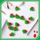 Simgoing 50 Pcs Mini Resin Dumpster Figurines Luminous Mini Dumpster Trash Shape Funny Employee Appreciation Gift Bulk Valentines Emotional Desk Accessories for Staff Teacher Coworker Green