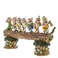 Enesco Disney Traditions by Jim Shore Snow White and The Seven Dwarfs Standing on Log Figurine 825 Inch Multicolor