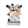 Enesco Disney Traditions by Jim Shore Mickey and Minnie Mouse Bride and Groom Wedding Figurine 6625 Inch Multicolor