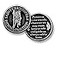 Cathedral Art Saint Christopher Pocket Token 1InchWhite Sand
