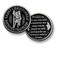 Cathedral Art Saint Christopher Pocket Token 1InchWhite Sand