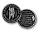 Cathedral Art Saint Christopher Pocket Token 1InchWhite Sand