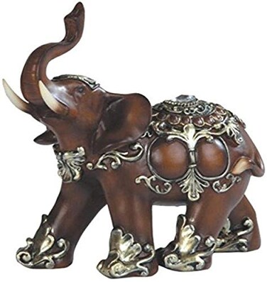 George S. George S Chen Imports SSG88098 Thai Elephant Wood Like Design Figurine 6
