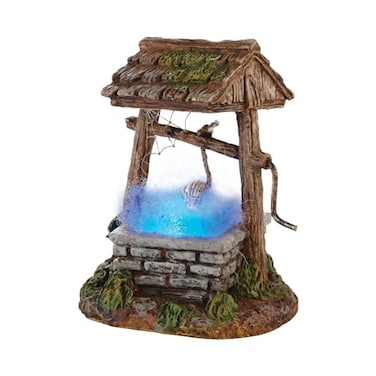 Department 56 Accessories for Villages Halloween Haunted Well Lit Figurine 276 inch