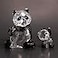 Swarovski SWAROVSKI 5063690 Clear Black Crystal Panda Mother with Baby