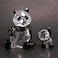 Swarovski SWAROVSKI 5063690 Clear Black Crystal Panda Mother with Baby