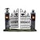 Department 56 Village Accessories Halloween Spooky Wrought Iron Gate Miniature Lit Figurine 453 Inch Multicolor