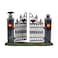 Department 56 Village Accessories Halloween Spooky Wrought Iron Gate Miniature Lit Figurine 453 Inch Multicolor