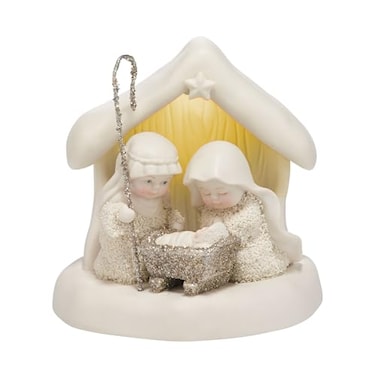 Department 56 Snowbabies Beneath the Christmas Star Porcelain Figurine 47