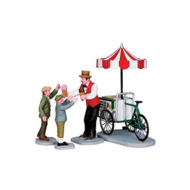 Lemax Gelato Cart Set of 4