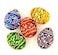 Religious Gifts Pysanky Pisanki Handpainted Ukrainian Wooden Easter Eggs Pack of 5 pcs 2 58 Inch