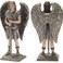 Dicksons Archangel Michael 8 x 6 inch Silver Tone Resin Stone Table Top Figurine