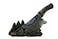 DWK Spirit Wolf Decorative Fantasy Knife with Hand Painted Holder
