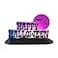 Department 56 Accessories for Villages Happy Halloween Lit Sign Accessory Figurine 287 inch