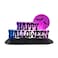 Department 56 Accessories for Villages Happy Halloween Lit Sign Accessory Figurine 287 inch