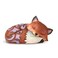 Enesco Jim Shore Heartwood Creek Fox Sleeping Miniature Figurine 1625 Inch Multicolor