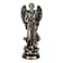 Pacific Giftware Archangel St Gabriel with Sacred Scroll Saint of Messenger from God Black Base with Brass Name Plate BronzeFinished Religious Figurine 825 H