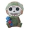 SUMMIT COLLECTION Furrybones Rex Signature Skeleton in Tyrannosaurus Rex Costume with Blue Dinosaur Doll