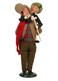 Byers' Choice Byers Choice Bob Cratchit Tiny Tim Caroler Figurine 209 from The A Christmas Carol Collection