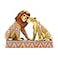 Enesco Disney Traditions by Jim Shore The Lion King Simba and Nala Snuggling Figurine 512 Inch Multicolor