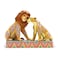 Enesco Disney Traditions by Jim Shore The Lion King Simba and Nala Snuggling Figurine 512 Inch Multicolor