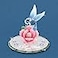 Glass Baron I Love You Mom with Hummingbird Figurine